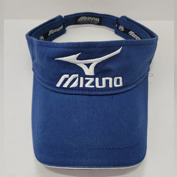 Mizuno Golf Tour Visor Womens/Unisex Navy Outdoor Sun Hat One Size Adjustable - Picture 1 of 9